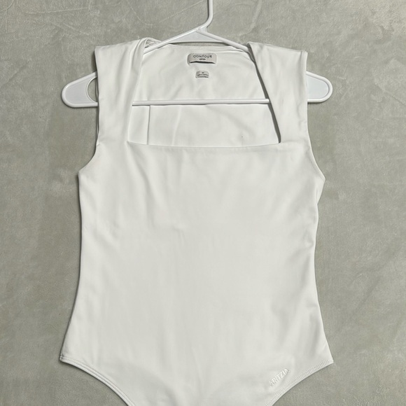 White Contour Esteem Bodysuit - Picture 6 of 7